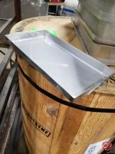 Stainless Steel Meat Pans 6x12x1"