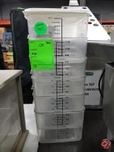 Rubbermaid 12 Qt. Containers W/1-Lid