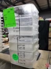 Rubbermaid 6 Qt. Containers