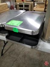 Wall Mount Stainless Steel Shelves