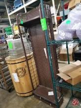 Metal Framed Peg Board Back Merchandiser
