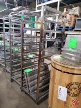 Aluminum Oven Rack W/Casters