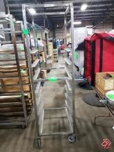Aluminum Sheet Pan Cart W/Casters
