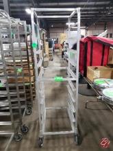Aluminum Sheet Pan Cart W/Casters