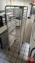 Aluminum Sheet Pan Racks W/ Casters