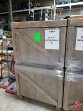 Wooden Produce Bins 36x36x31