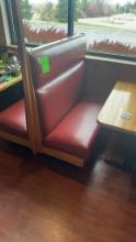 Wood Framed Vinyl Padded Booth