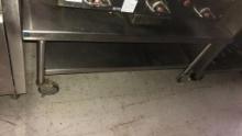 Stainless Steel Equipment Stand W/Casters