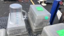 Rubbermaid Storage Containers 12"x18"x9" & 6"