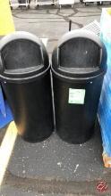 Rubbermaid Garbage Cans