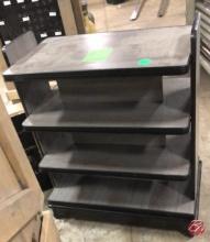 Double Sided Merchandiser W/Casters