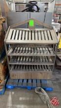 Custom Wood Multi-Deck Produce Display 45"