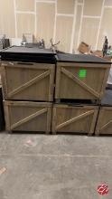Custom Wood Produce Cubes 36"x36"30"