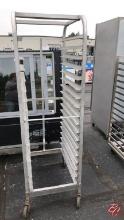 Aluminum Sheet Pan Rack W/Casters