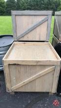 Custom Wood Produce Cubes 36"x36"x30"