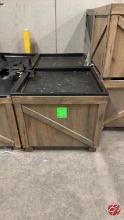 Custom Wood Produce Cubes 36"x36"x30"