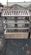 Custom Wood Multi-Deck Produce Display 45"