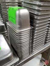 Stainless Steel 1/9 Size 4" Deep Inserts