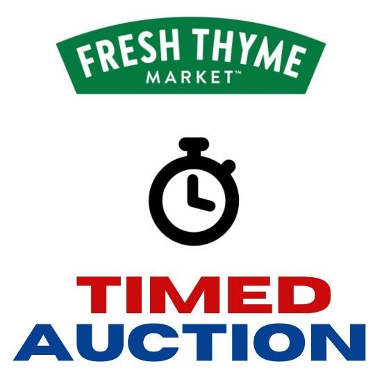 Fresh Thyme Market Surplus  Auction A1471