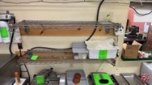 Chrome Metro Shelves W/ Brackets 48" x 14"