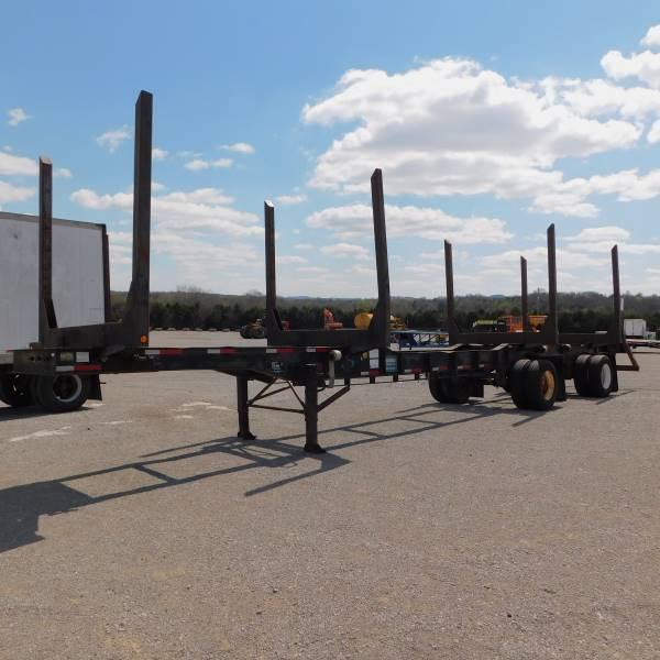 2008 MAGNOLIA RECOND BOLSTER T/A LOG TRAILER