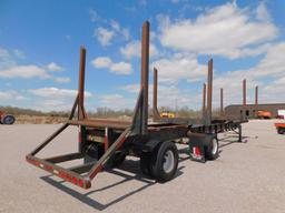 2008 MAGNOLIA RECOND BOLSTER T/A LOG TRAILER