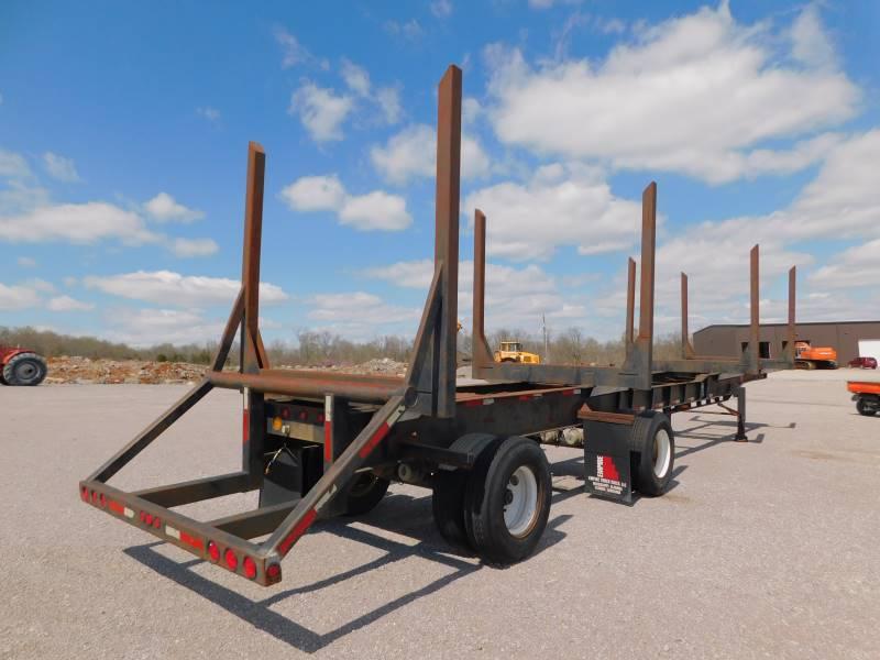 2008 MAGNOLIA RECOND BOLSTER T/A LOG TRAILER