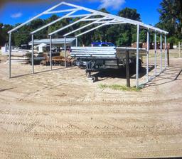26' X 24' X 9' METAL BUILDING