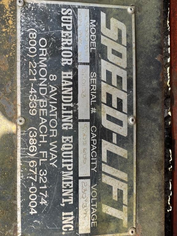 SPEED LIFT SL8000 UNLOADING DOCK LIFT