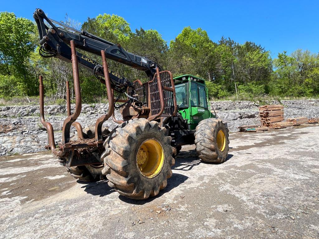 2005 DEERE 1010D FORWARDER