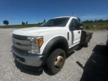 2017 FORD F550 XL FLATBED TRUCK