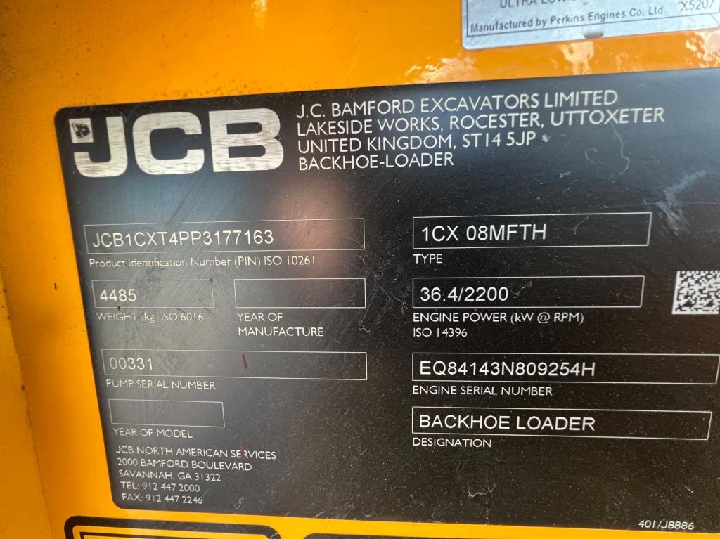 2024 JCB 1CXT PRO COMPACT TRACK LOADER BACKHOE