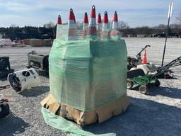 PALLET OF SAFETY CONES