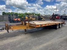 25' X 96" TANDEM AXLE EQUIPMENT TRAILER