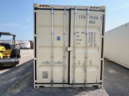 40' STORAGE CONTAINER W/SIDE DOORS