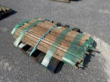 PALLET OF VEGETABLE STAKES