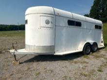 BUMPER PULL 4 HORSE TRAILER