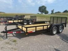 TANDEM AXLE TAG TRAILER