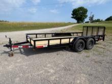 TANDEM AXLE TAG TRAILER