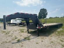 RICE DOG22305 DUAL TANDEM AXLE GOOSENECK TRAILER