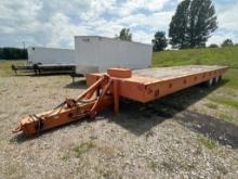 1990 LANDALL DUAL TANDEM TILT DECK EQUIPMENT TRAIL