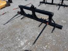 MAGNUM USA DOUBLE HAY SPEAR W/GOOSENECK BALL