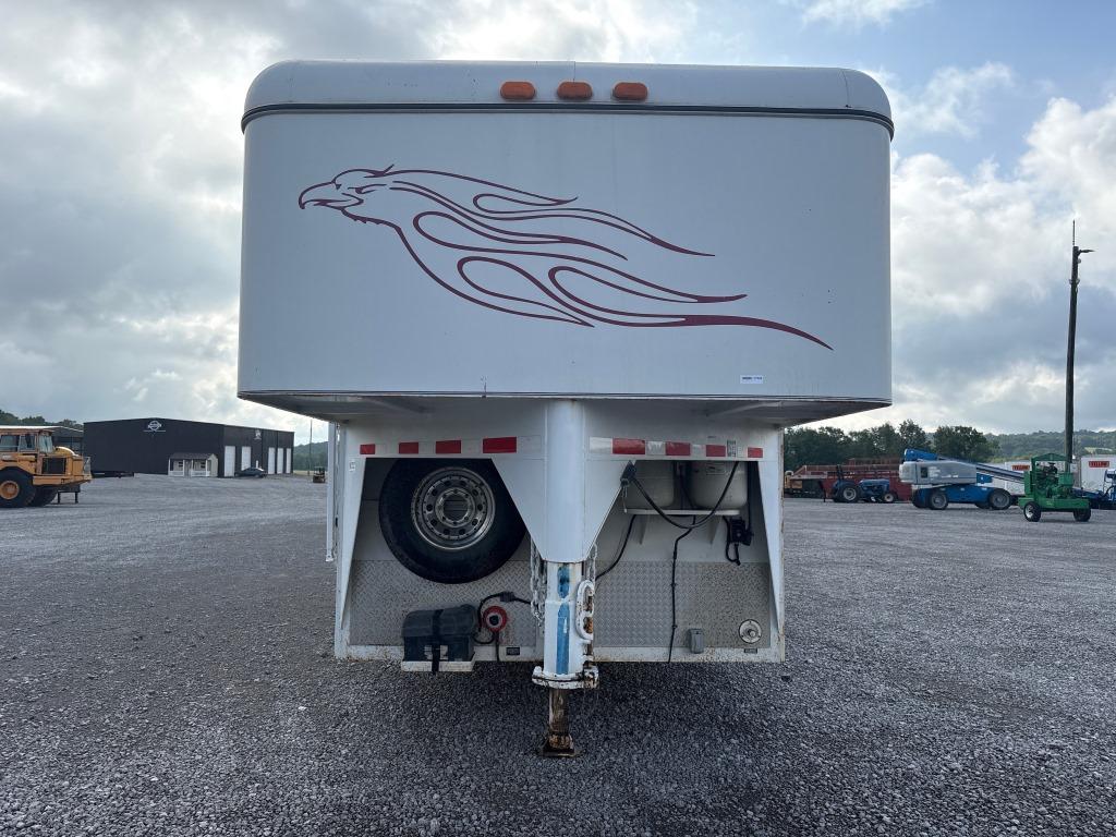 2007 DOUBLE D TANDEM AXLE GOOSENECK TRAILER