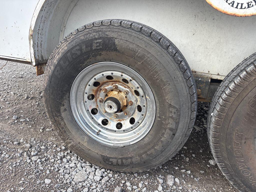 2007 DOUBLE D TANDEM AXLE GOOSENECK TRAILER