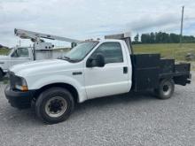 2004 FORD F350 XL FLATBED TRUCK