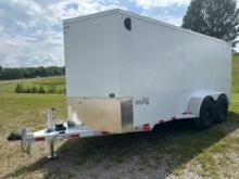 2024 DELCO 6.8’ X 16" TANDEM AXLE CARGO TRAILER