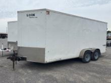 2018 LGS GA LLC 7’ X 16’ TANDEM AXLE CARGO TRAILER
