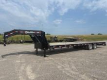 2023 DELCO 102" X 32’ TANDEM AXLE GOOSENECK TRAILE