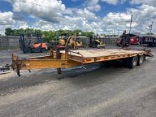 25’ X 96" TANDEM AXLE EQUIPMENT TRAILER