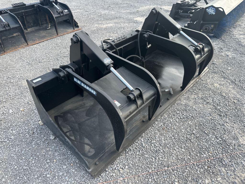BLUE DIAMOND 84" LOW GRAPPLE BUCKET